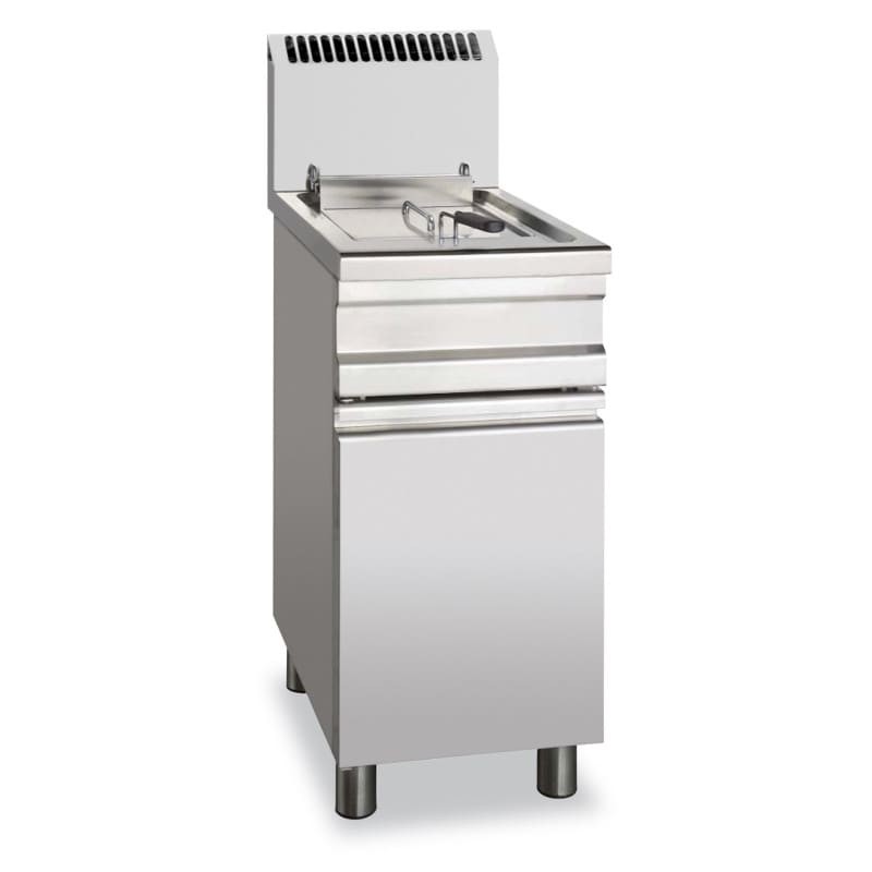 Freidora a gas 18L 14kW con mueble GF25S Stand Alone