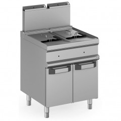 Freidora a gas 2 cubas 14+14L 25Kw Magistra Plus 701