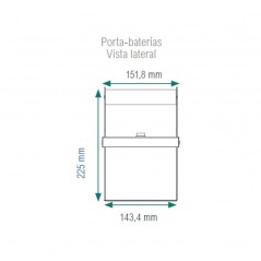Kit Battery Box para balanzas e-Power XS Epelsa