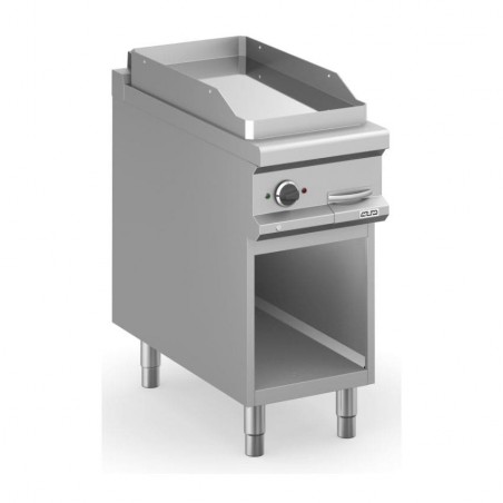 Frytop eléctrico con mueble placa lisa cromo duro MAGISTRA PLUS fondo 900