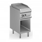 Frytop a gas con mueble placa ranurada acero rectificado MAGISTRA PLUS fondo 700 Frytop a gas con mueble placa ranurada acero rectificado MAGISTRA PLUS fondo 700