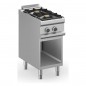 Cocina a gas con mueble fuegos 7kW MAGISTRA PLUS fondo 700