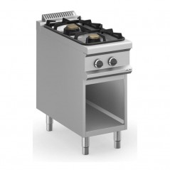 Cocina a gas con mueble fuegos de 7 y 11kW MAGISTRA PLUS fondo 900
