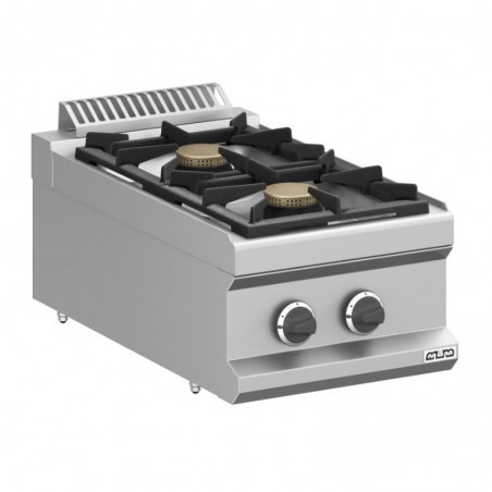 Cocina a gas de sobremesa fuegos de 5,5kW MAGISTRA PLUS fondo 700