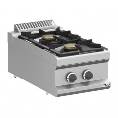 Cocina a gas de sobremesa fuegos de 7kW MAGISTRA PLUS fondo 700