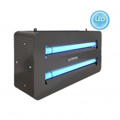 Insectocaptor colgado por lámina adhesiva 460m2 con luz LED INSECTRAP DS