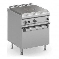 Cocina de plancha radiante a gas 70 cm con horno a gas MAGISTRA PLUS fondo 700