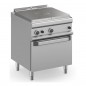 Cocina de plancha radiante a gas 70 cm con horno a gas MAGISTRA PLUS fondo 700