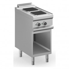 Cocina eléctrica con mueble placas cuadradas MAGISTRA PLUS fondo 700