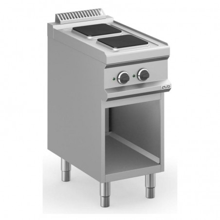 Cocina eléctrica con mueble placas cuadradas MAGISTRA PLUS fondo 700