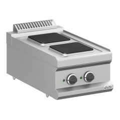 Cocina eléctrica de sobremesa placas cuadradas MAGISTRA PLUS fondo 700