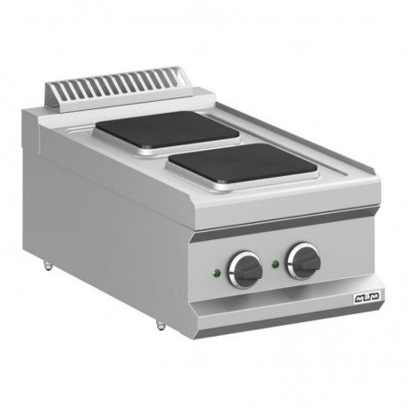 Cocina eléctrica de sobremesa placas cuadradas MAGISTRA PLUS fondo 700