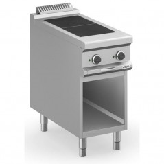 Cocina eléctrica con mueble placas cuadradas rebajadas MAGISTRA PLUS fondo 900