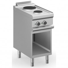Cocina eléctrica con mueble placas redondas MAGISTRA PLUS fondo 700