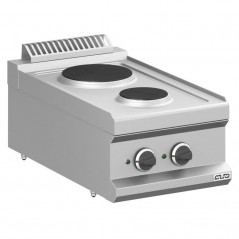 Cocina eléctrica de sobremesa placas redondas MAGISTRA PLUS fondo 700