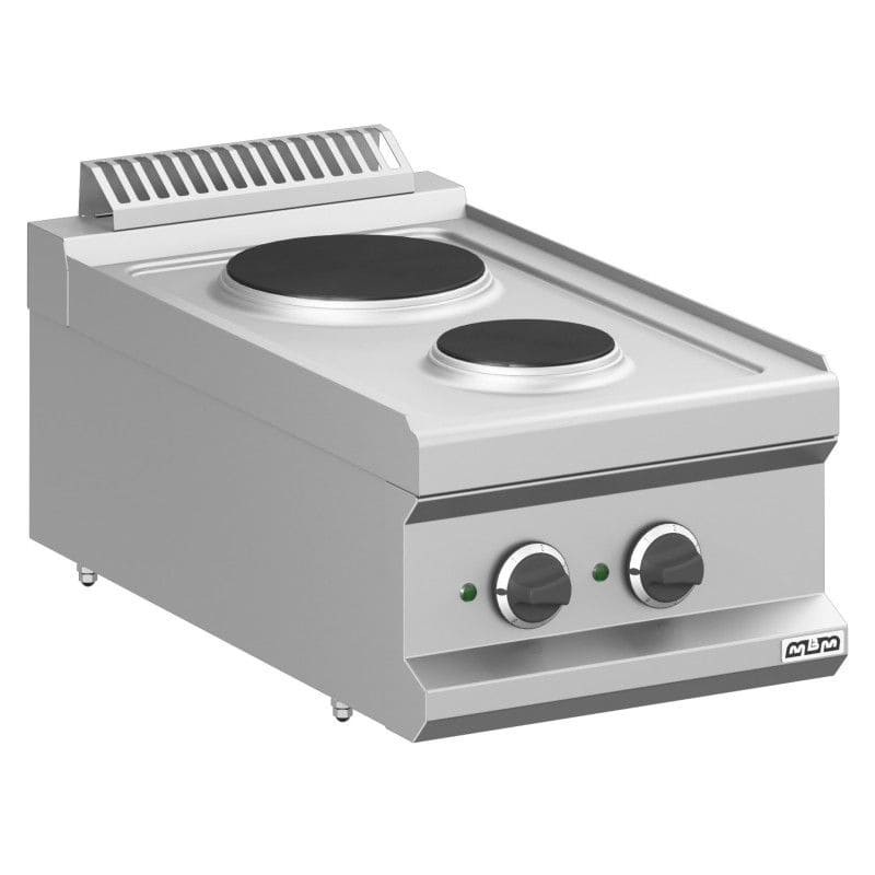 Cocina eléctrica de sobremesa placas redondas MAGISTRA PLUS fondo 700