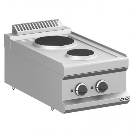 Cocina eléctrica de sobremesa placas redondas MAGISTRA PLUS fondo 700