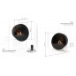 Estufa independiente o de pared Bubble Wall & Floor Planika Estufa independiente o de pared Bubble Wall & Floor Planika
