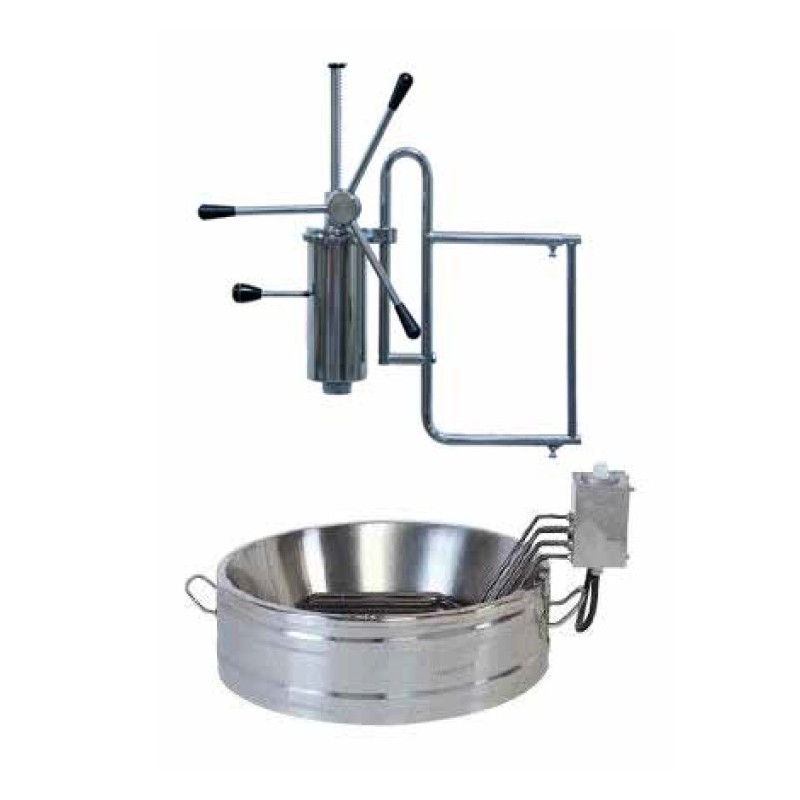 Kit freidora de churros profesional con dosificadora de pared KIT BAR NTGAS Kit freidora de churros profesional con dosificadora de pared KIT BAR NTGAS