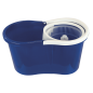 Cubo y fregona con sistema de centrifugado para fregado 360 Cubo y fregona con sistema de centrifugado para fregado 360