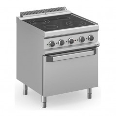 Cocina vitrocerámica eléctrica con horno eléctrico MAGISTRA PLUS fondo 700