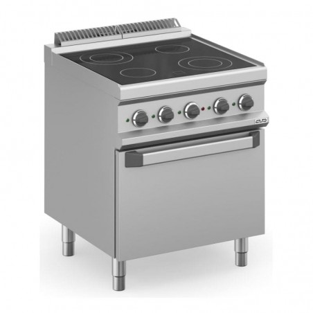Cocina vitrocerámica eléctrica con horno eléctrico MAGISTRA PLUS fondo 700