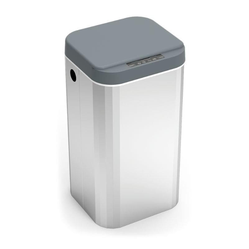 Papelera acero inox automática 18 litros con sensor contactless