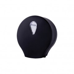 Dispensador de papel higiénico negro mate Serie Black