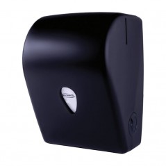 Dispensador de toallas con autocorte negro mate Serie Black