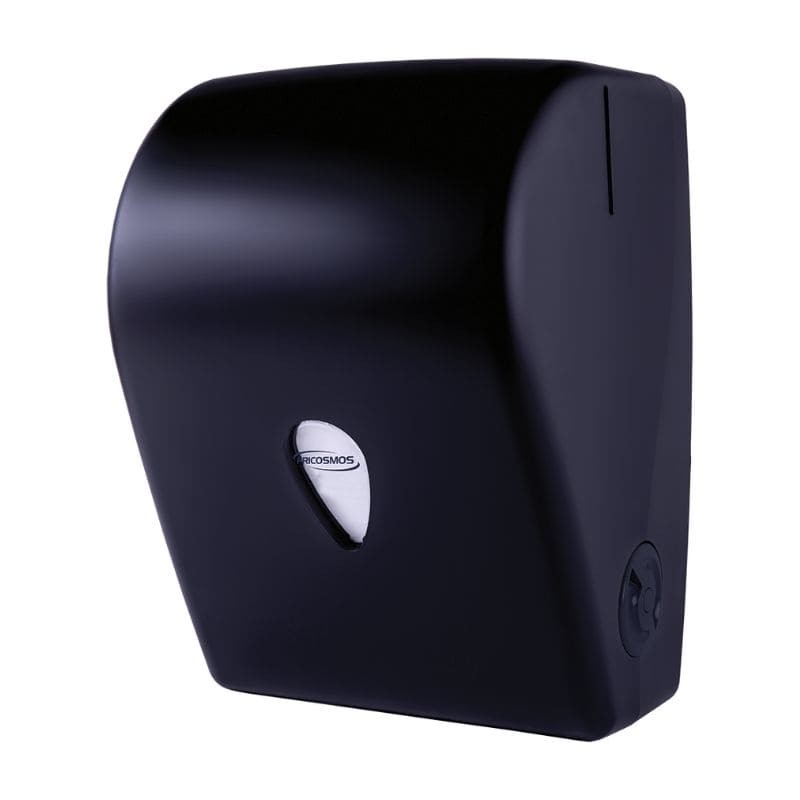Dispensador de toallas con autocorte negro mate Serie Black