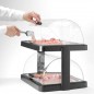 Expositor Refrigerado con dos Tapa Enrollable Duo Uniq Hendi Expositor Refrigerado con dos Tapa Enrollable Duo Uniq Hendi