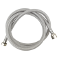 Latiguillo inox plastificado  H-H de 1/2" para grifo ducha