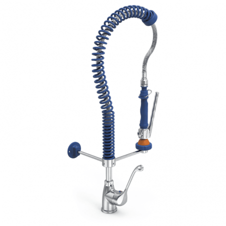 Grifo ducha extra-bajo dos aguas Serie MN. Modelo 463038