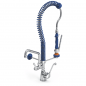 Grifo ducha extra-bajo con caño dos aguas Serie MN. Modelo 463040