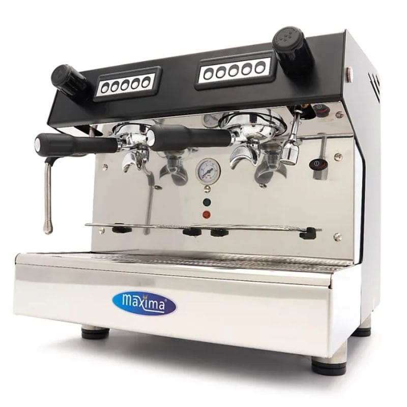 Máquina de café espresso compacta 2 grupos 360 tazas por hora Maxima