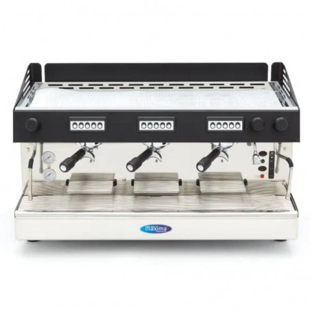 Máquina de café espressso 3 grupos 540 tazas por hora Maxima