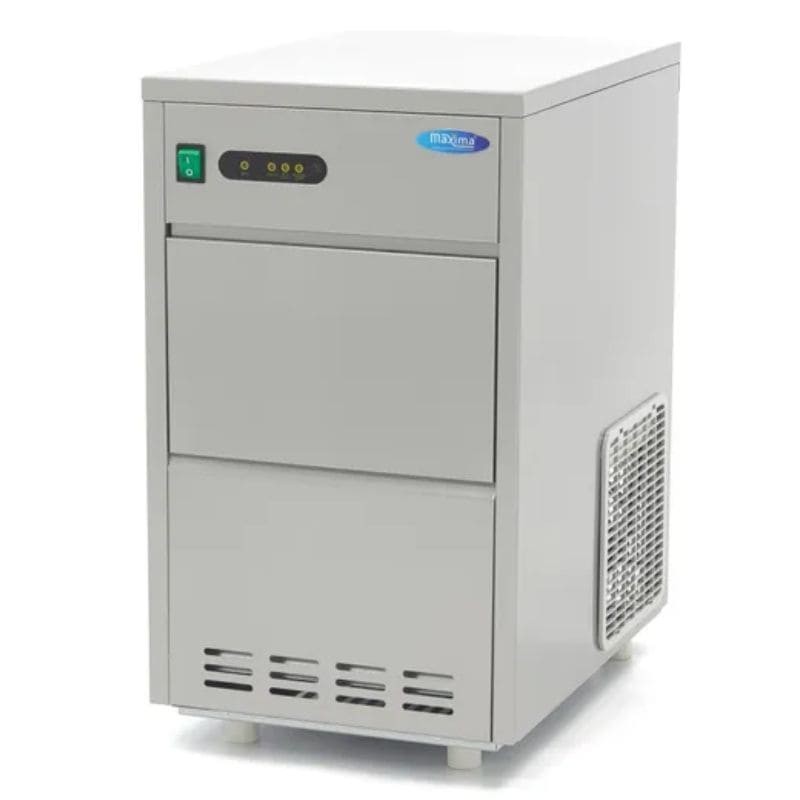 Máquina de hielo refrigerada por agua para cubitos huecos Maxima Máquina de hielo refrigerada por agua para cubitos huecos Maxima