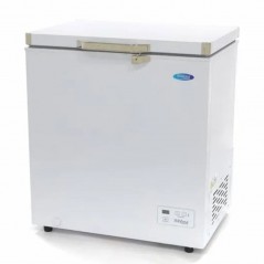Arcón congelador compacto 140 litros con 2 ruedas traseras Maxima