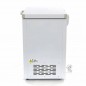 Arcón congelador compacto 140 litros con 2 ruedas traseras Maxima Arcón congelador compacto 140 litros con 2 ruedas traseras Maxima