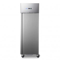Congelador 700 litros con 3 estantes 2/1GN ajustables y ruedas Maxima