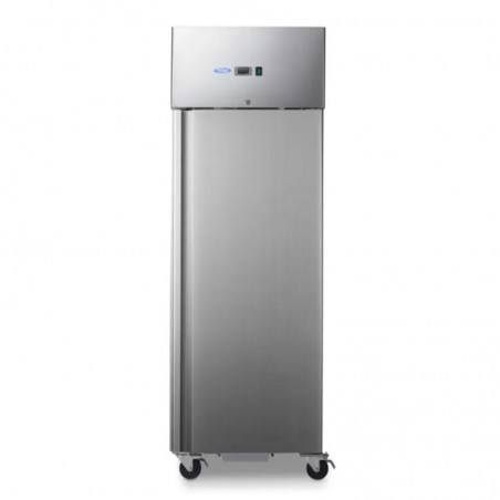 Congelador 700 litros con 3 estantes 2/1GN ajustables y ruedas Maxima