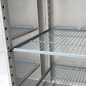 Congelador 1400 litros con doble puerta de cristal, 6 estantes ajustables 2/1GN y ruedas Maxima Congelador 1400 litros con doble puerta de cristal, 6 estantes ajustables 2/1GN y ruedas Maxima