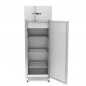 Congelador 400 litros en acero inox con 3 estantes ajustables y ruedas Maxima Congelador 400 litros en acero inox con 3 estantes ajustables y ruedas Maxima