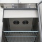 Congelador 600 litros en acero inox con 3 estantes ajustables y ruedas Maxima Congelador 600 litros en acero inox con 3 estantes ajustables y ruedas Maxima