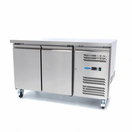 Mostrador congelador en acero inox con encimera Maxima
