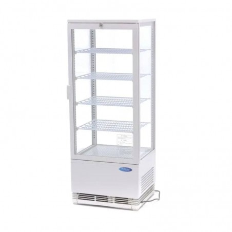 Vitrina refrigerada de pie 4 caras acristaladas Maxima