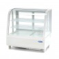 Vitrina refrigerada de sobremesa 100 litros con puerta corredera trasera Maxima