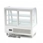 Vitrina refrigerada de sobremesa 100 litros con puerta corredera trasera Maxima