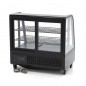 Vitrina refrigerada de sobremesa 100 litros con puerta corredera trasera Maxima Vitrina refrigerada de sobremesa 100 litros con puerta corredera trasera Maxima
