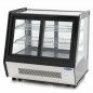 Vitrina refrigerada de sobremesa 125 litros con puertas correderas delanteras y traseras Maxima